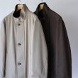 auralee-mensreversiblewooltwistedtwillsheepleatherhalfcoat
