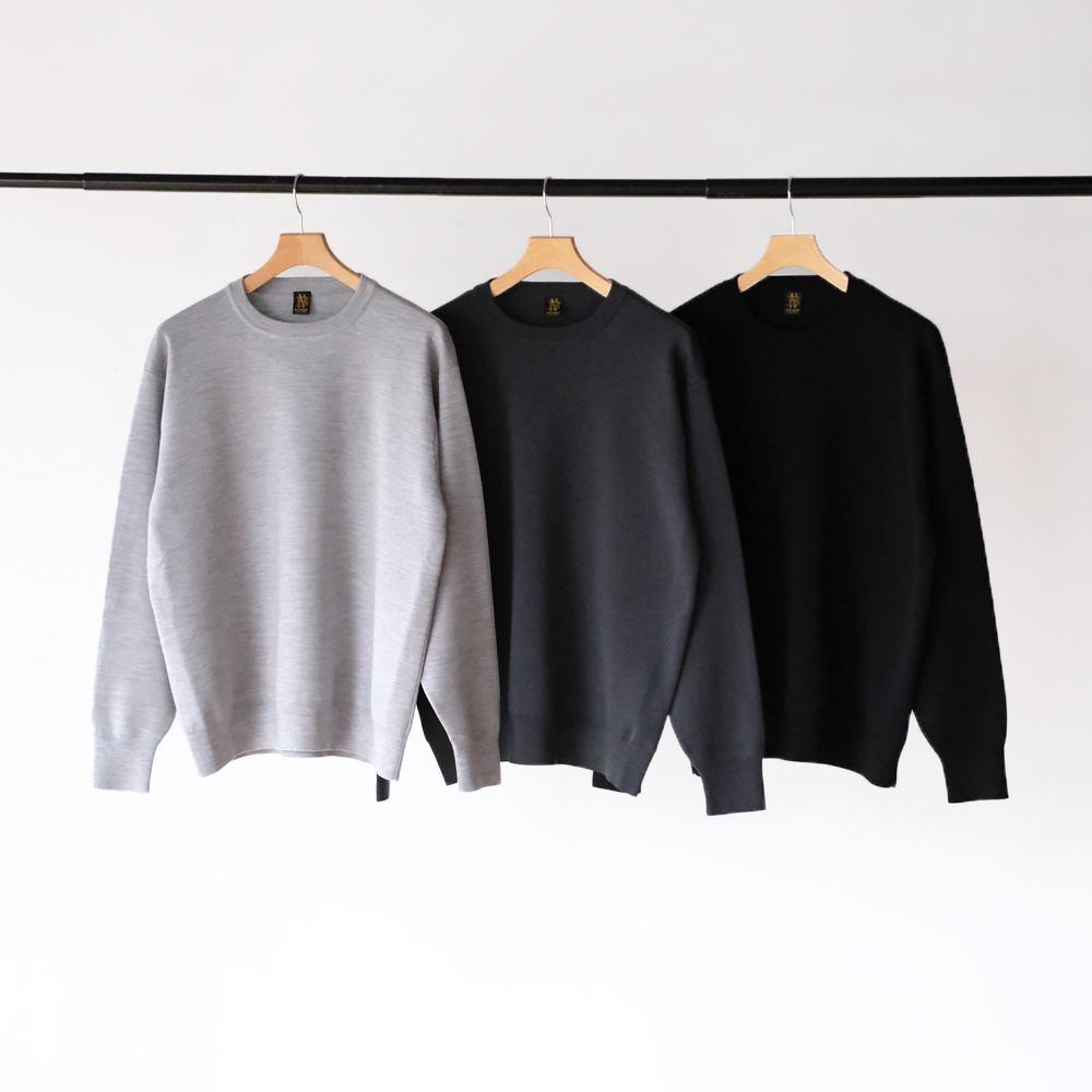 32G Smooth Wool Classic Crew Neck | EUREKA FACTORY HEIGHTS