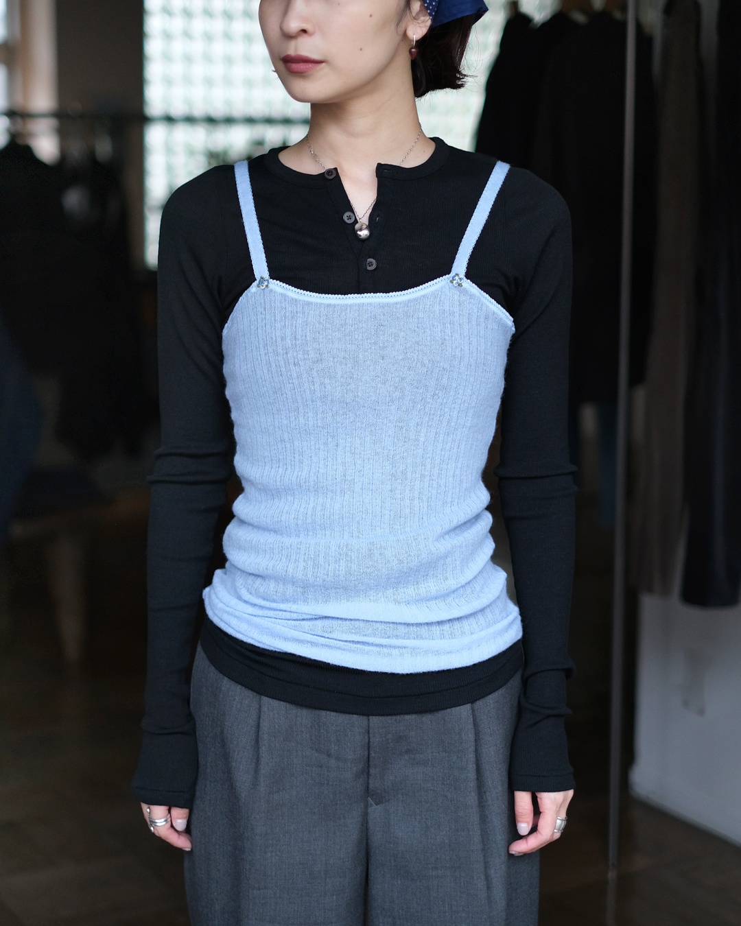 Needle Drawing Tank Top | EUREKA FACTORY HEIGHTS