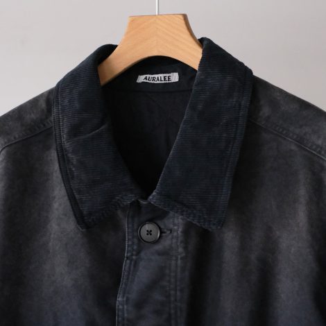 auralee-26awgarmentdyedorganiccottonheavymoleskincoat