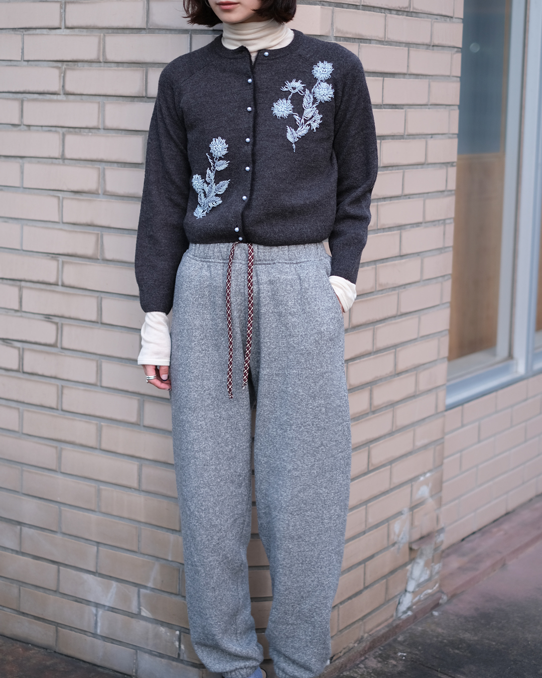 fu-handbeadedfullingcrewneckcardigan