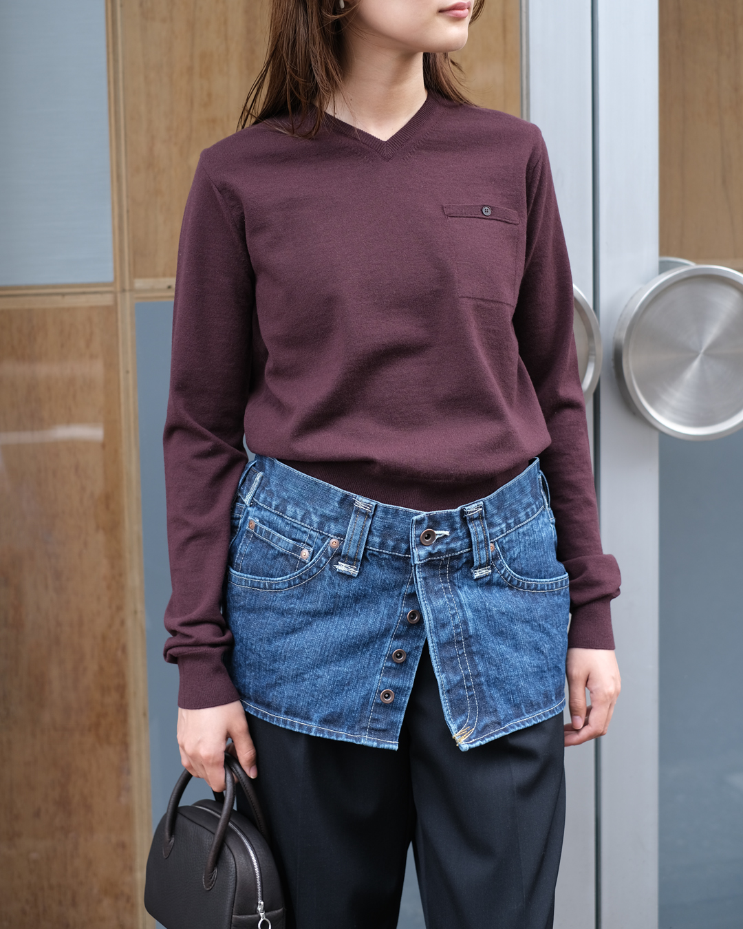 auraleewomens-hightwistwoolknitvneckpo