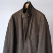 nonnative-wandererlongcoatwoolnylonmeltonowwithwindstopper
