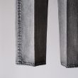 auralee-blackfadedheavydenimcenterpleatedpants