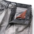 auralee-blackfadedheavydenimcenterpleatedpants
