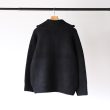 nonnative-hikerhighneckzipblousonwoolboucleknit
