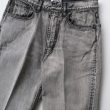auralee-blackfadedheavydenimcenterpleatedpants